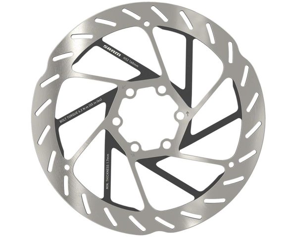 SRAM HS2 Disc Brake Rotor (Silver/Black) (6-Bolt) (160mm)