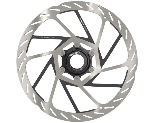 SRAM HS2 Disc Brake Rotor (Silver/Black) (Centerlock) (220mm)