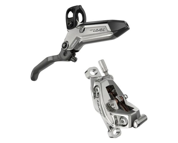 SRAM Level Ultimate Stealth 4-Piston Hydraulic Disc Brake (Black/Silver) (Left) (Caliper Included)