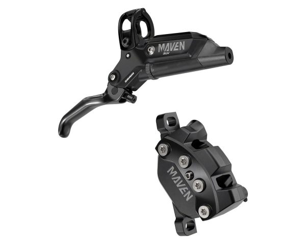 SRAM Maven Silver Hydraulic Disc Brake (Black) (Post Mount) (Left) (Caliper Included)