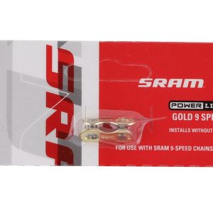 SRAM PowerLink Chain Connectors (Gold) (9 Speed) (1)