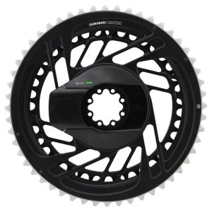 SRAM RED AXS Chainring Power Meter Kit (Black/Silver) (2 x 12 Speed) (E1) (Inner & Outer) (52/39T) (