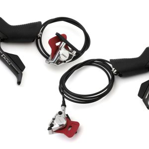 SRAM RED AXS Hydraulic Disc Brake/Shift Lever (Natural Carbon) (E1) (Pair) (Caliper Included) (Elect