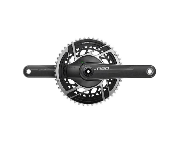 SRAM RED AXS Power Meter Crankset (Natural Carbon) (2 x 12 Speed) (E1) (167.5mm) (48/35T) (DUB Spind