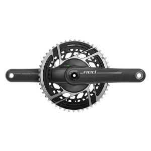 SRAM RED AXS Power Meter Crankset (Natural Carbon) (2 x 12 Speed) (E1) (172.5mm) (46/33T) (DUB Spind