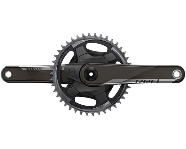 SRAM Red 1 AXS Power Meter Crankset (Black) (1 x 12 Speed) (DUB Spindle) (170mm) (46T) (Quarq)