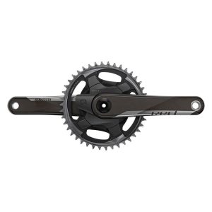 SRAM Red 1 AXS Power Meter Crankset (Black) (1 x 12 Speed) (DUB Spindle) (172.5mm) (40T) (Quarq)