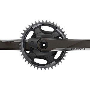 SRAM Red 1 AXS Power Meter Crankset (Black) (1 x 12 Speed) (DUB Spindle) (172.5mm) (46T) (Quarq)