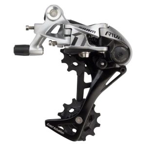 SRAM Rival 1 Rear Derailleur (Black/Silver) (1 x 11 Speed) (Long Cage) (Clutch)