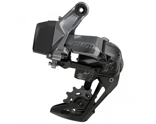 SRAM Rival XPLR eTap AXS Rear Derailleur (Black) (12 Speed) (Electronic) (Medium Cage)