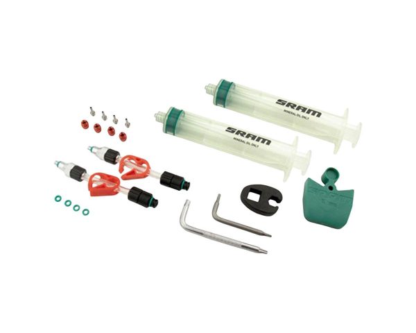 SRAM Standard Mineral Oil Bleed Syringe Hose Kit (No Oil)