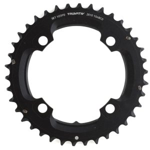 SRAM Truvativ X0/X9 Chainrings (Black) (2 x 10 Speed) (Outer) (No Pin) (38T) (104mm BCD)