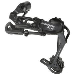 SRAM X-4 Rear Derailleur (Black) (7-9 Speed) (Long Cage)