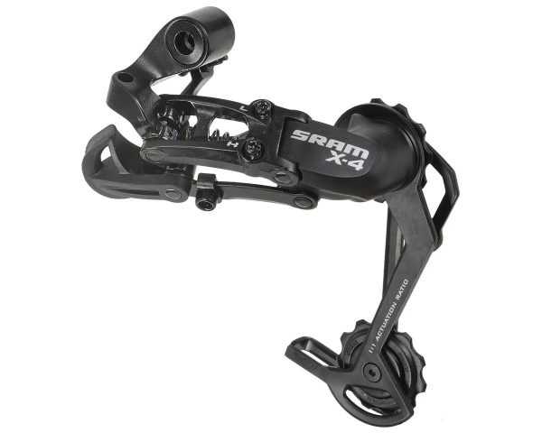 SRAM X-4 Rear Derailleur (Black) (7-9 Speed) (Long Cage)