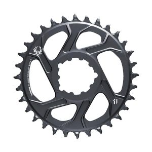 SRAM X-SYNC 2 SL XX1 Eagle Chainring (Lunar Grey) (12 Speed) (Direct Mount) (30T) (6mm Offset) (Allo