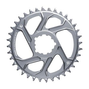 SRAM X-SYNC 2 X01 Eagle Chainring (Polar Grey) (12 Speed) (Direct Mount) (34T) (6mm Offset) (Alloy)