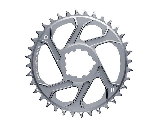 SRAM X-SYNC 2 X01 Eagle Chainring (Polar Grey) (12 Speed) (Direct Mount) (34T) (6mm Offset) (Alloy)