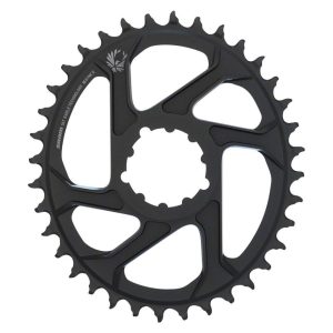 SRAM X-Sync 2 Eagle Direct Mount Oval Chainring (Black) (1 x 10/11/12 Speed) (Single) (3mm Offset/Bo