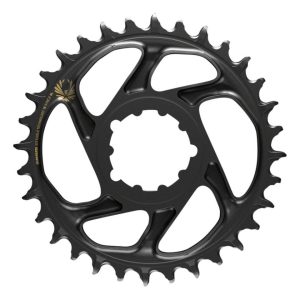 SRAM X-Sync 2 Eagle SL DM Chainring (Black/Gold Logo) (Boost) (3mm Offset) (32T)