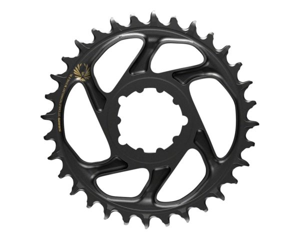 SRAM X-Sync 2 Eagle SL DM Chainring (Black/Gold Logo) (Boost) (3mm Offset) (32T)