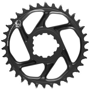 SRAM X-Sync 2 Eagle SL DM Chainring (Black/Grey Logo) (6mm Offset) (34T)