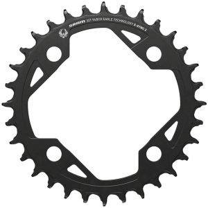 SRAM X-Sync2 Eagle E-MTB Chainring (Black) (11/12 Speed) (94 BCD x 4-Bolt) (32T)