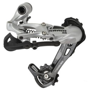 SRAM X5 Rear Derailleur (Silver) (9 Speed) (Long Cage)