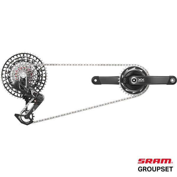 SRAM XX SL Eagle AXS Transmission Powermeter DUB Groupset