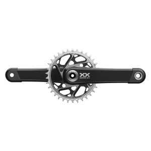 SRAM XX SL Eagle T-Type Crankset (Black) (12 Speed) (DUB) (175mm) (34T) (SRAM Direct Mount) (168mm Q