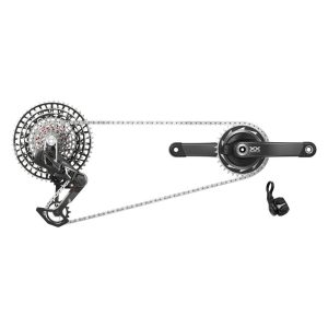 SRAM XX SL Eagle Transmission AXS Power Meter Groupset (Black/Silver) (T-Type) (175mm) (34T) (1 x 12