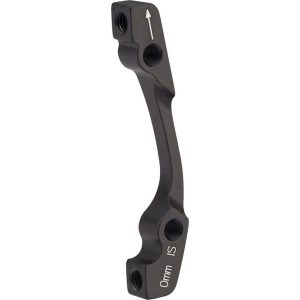 SRAM & Avid Disc Brake Adapters (Black) (+0mm) (IS Mount) (160mm Front, 140mm Rear)