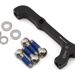 SRAM & Avid Disc Brake Adapters (Black) (+40mm) (IS Mount) (200mm Front, 180mm Rear)