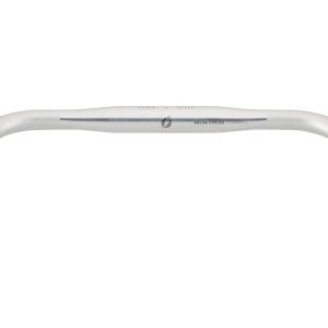 Salsa Cowbell Deluxe Drop Handlebar (Silver) (31.8mm) (42cm) (12deg Flare)