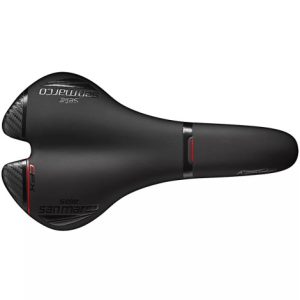 San Marco Aspide Full-Fit Carbon FX Road Saddle - Black / Wide