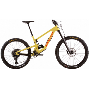 Santa Cruz Bicycles | Nomad 6 C R Bike | Gloss Marigold Yellow | Xl | Rubber