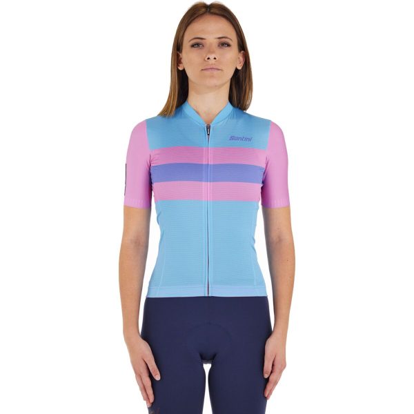 Santini Eco Sleek Bengal Short-Sleeve Jersey - Women's