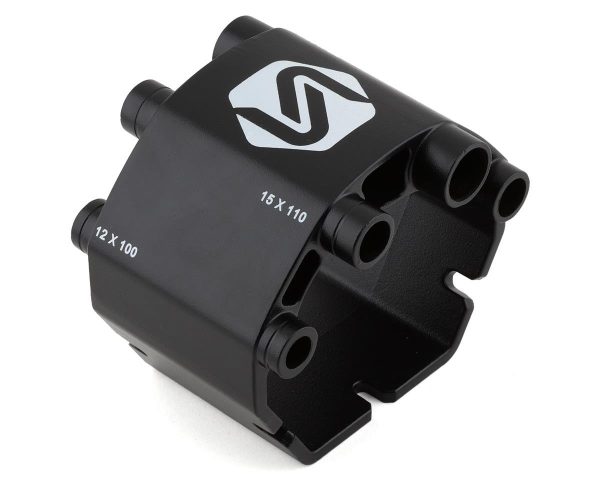 Saris Axle Traps for Thru-Axle Forks (Black)