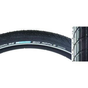 Schwalbe Big Apple (Black) (18") (2.0") (355 ISO) (Wire) (RaceGuard/Endurance)