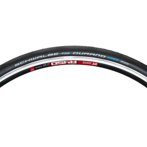 Schwalbe Durano Double Defense Road Tire (Black/Grey) (700c) (23mm) (Folding) (Dual) (Performance Li