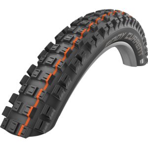 Schwalbe Eddy Current Super Gravity Rear Folding E-MTB Tyre - 27.5" - Black / 27.5" / 2.8" / Folding / Addix Soft / SuperGravity