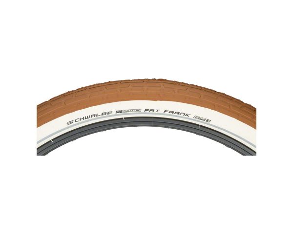 Schwalbe Fat Frank Urban Cruiser Tire (Brown/Reflex) (26") (2.35") (Wire) (SBC/K-Guard)