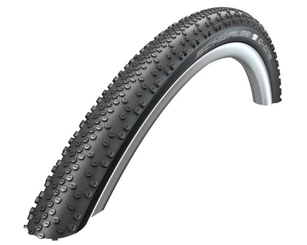 Schwalbe G-One Bite Tubeless Gravel Tire (Black) (700c) (40mm) (Folding) (Addix SpeedGrip/Super Grou