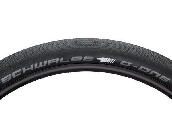 Schwalbe G-One Speed Tubeless Gravel Tire (Black) (700c) (50mm) (Folding) (Addix SpeedGrip/Super Gro