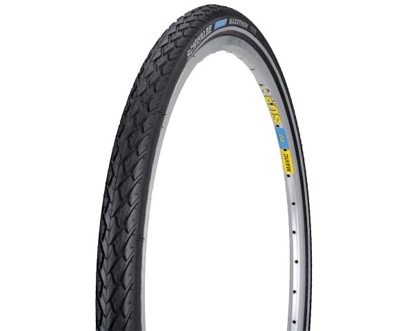 Schwalbe Marathon Tire (Black/Reflex) (700c) (38mm) (Wire) (Endurance/GreenGuard)