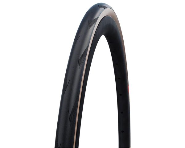 Schwalbe Pro One Super Race Road Tire (Black/Transparent) (700c) (25mm) (Folding) (Addix Race/V-Guar