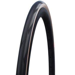 Schwalbe Pro One Super Race Tubeless Road Tire (Black/Transparent) (700c) (25mm) (Folding) (Addix Ra