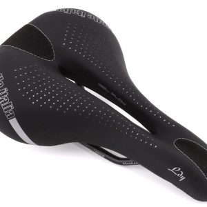 Selle Italia Lady Gel Flow Saddle (Black) (Manganese Rails) (L2) (160mm)