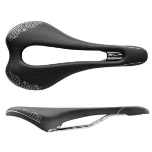 Selle Italia SLR TI136 Superflow Road Saddle - Black / S3