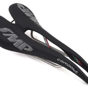 Selle SMP Composit Saddle (Black) (AISI 304 Rails) (129mm)