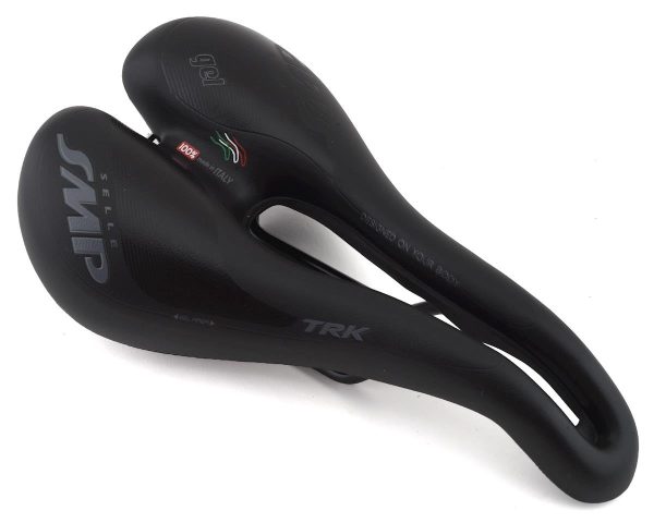 Selle SMP TRK Gel Saddle (Black) (FeC30 Rails) (M) (160mm)